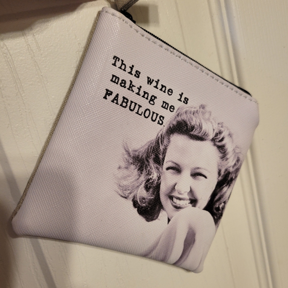 Wine Theme Coin Purse and Funny Cocktail Napkins ~ NWT ~ Happy Hour Fun! - Picture 16 of 16